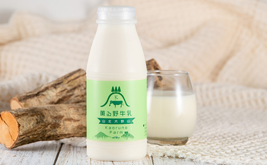 【牧場直送】薫る野牛乳500ml×5本　ノンホモ低温殺菌ジャージー牛　山地酪農　24時間365日放牧【配送不可地域：離島】