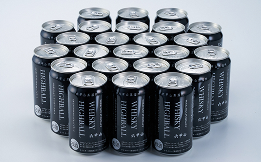 六甲山ピュアモルトウィスキーハイボール　350ml×24本