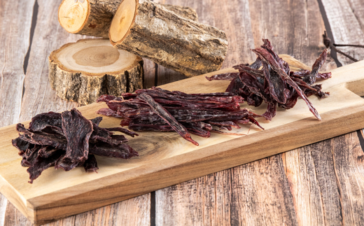 【犬用】無添加鹿肉ジャーキー　計5個セット(モモ2個・カタ2個・スネ1個)