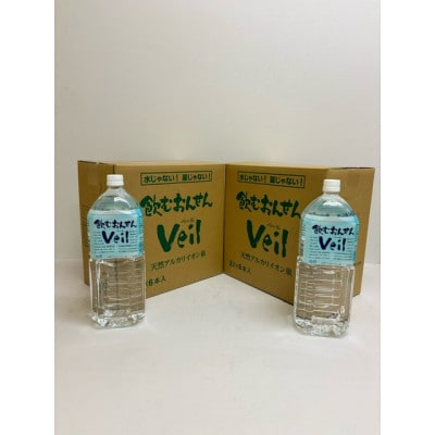 10年保存水　飲むおんせんベール2L×6本入【2箱セット】