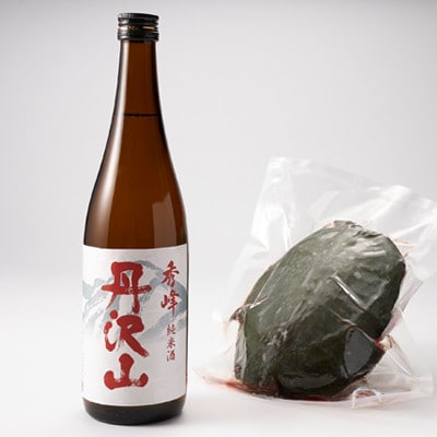 【のし付き】純米酒 丹沢山秀峰720ml＆神奈川県産鍋用すっぽん620gセット【配送不可地域：離島・沖縄県】