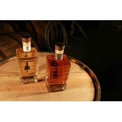【化粧箱入り】丹沢ブレンデットウイスキー(バーボンバレル×シェリーバレル)700ml×各1本