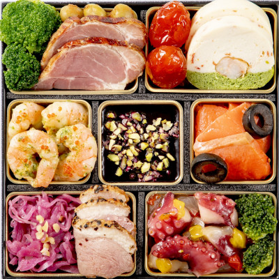 和洋中おせち「珠宝小箱～瑠璃～」【配送不可地域：離島・沖縄県】