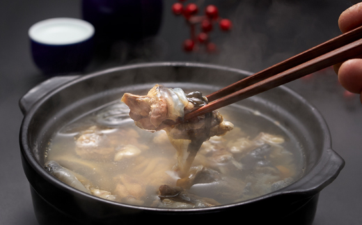 神奈川県産すっぽん鍋(2～3人前)300g＆ドリンク3本(各180g)セット【配送不可地域：離島】