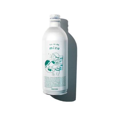 DECON ka-ra-da mizu (みず) 490ml 1箱24本入り