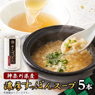 【のし付き】濃厚すっぽんスープ　180g×5本
