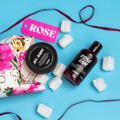 LUSH ラッシュ ローズ ギフト バスアイテム2個セット