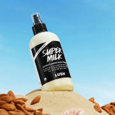 LUSH ラッシュ スーパーミルキー ヘアプライマー 250g スタイリング ヘアミスト プライマー