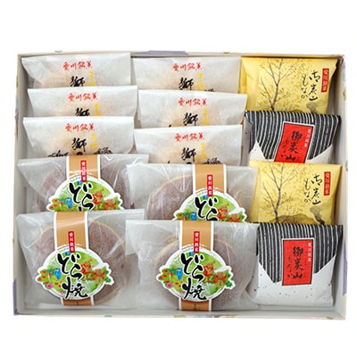 愛川ブランド詰め合わせ(御炭山最中・獅子舞・どら焼き)【配送不可地域：離島】