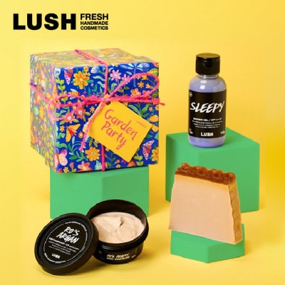 LUSH ラッシュ ガーデンパーティー ギフト 3種入り【配送不可地域：離島】