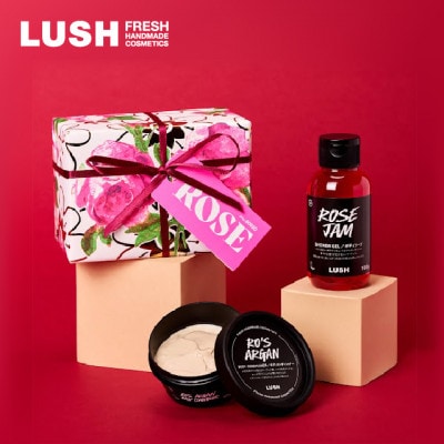 LUSH ラッシュ ローズ ギフト バスアイテム2個セット