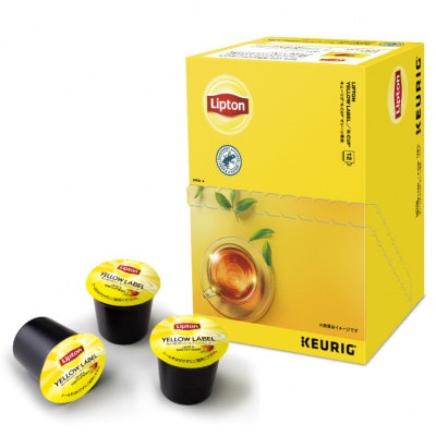 キューリグ 専用カプセル 紅茶 リプトン イエローラベル 24個