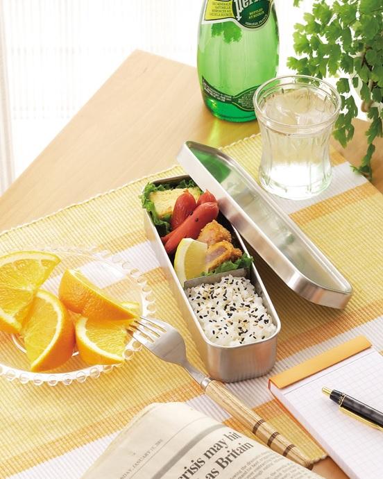 角長ランチボックス　スリム　1段