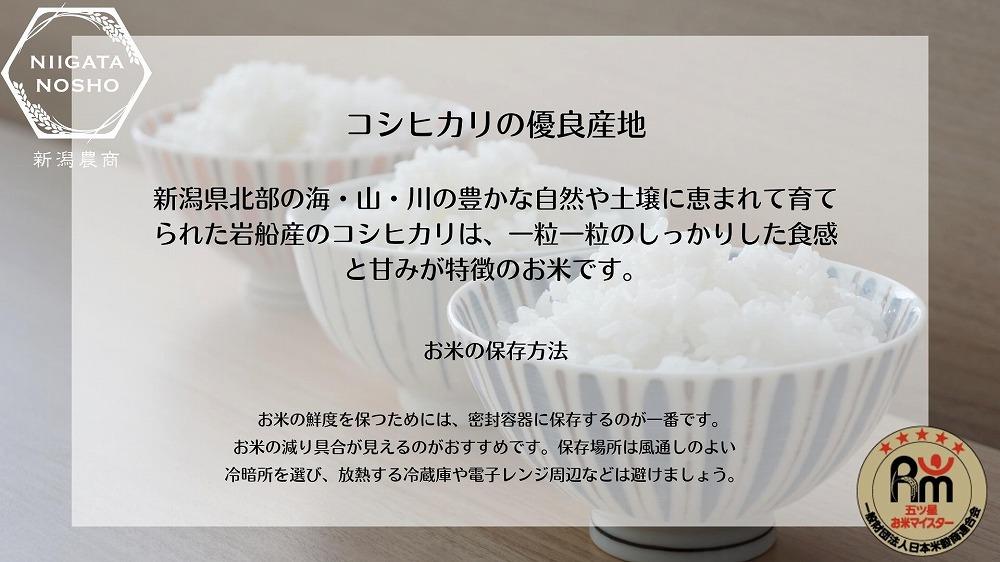 新潟県岩船産コシヒカリ　5kg