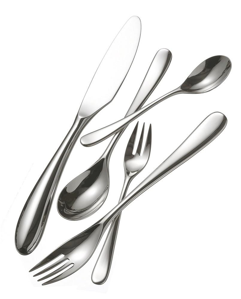 YAMAZAKIカトラリー アクアティック（ICE）20pcsデザートセット: 新潟