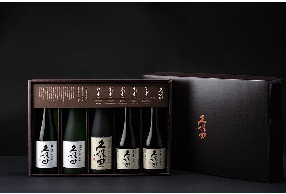 久保田　飲み比べ5本セット（萬寿、碧寿、紅寿、千寿、百寿）