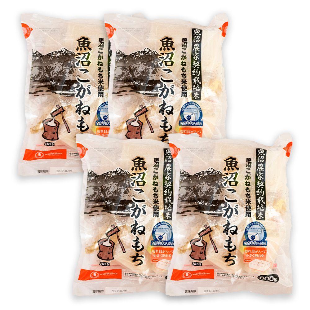 魚沼こがねもち 600ｇ×4袋　2025年10月下旬頃～順次発送予定　新潟県　新潟　にいがた　魚沼　こがねもち　餅　もち　おもち