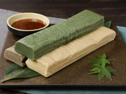 自宅で簡単！本格生麩田楽セット（あわ生麩・よもぎ生麩・ごま生麩 各1本、田楽みそ 40g×3袋）