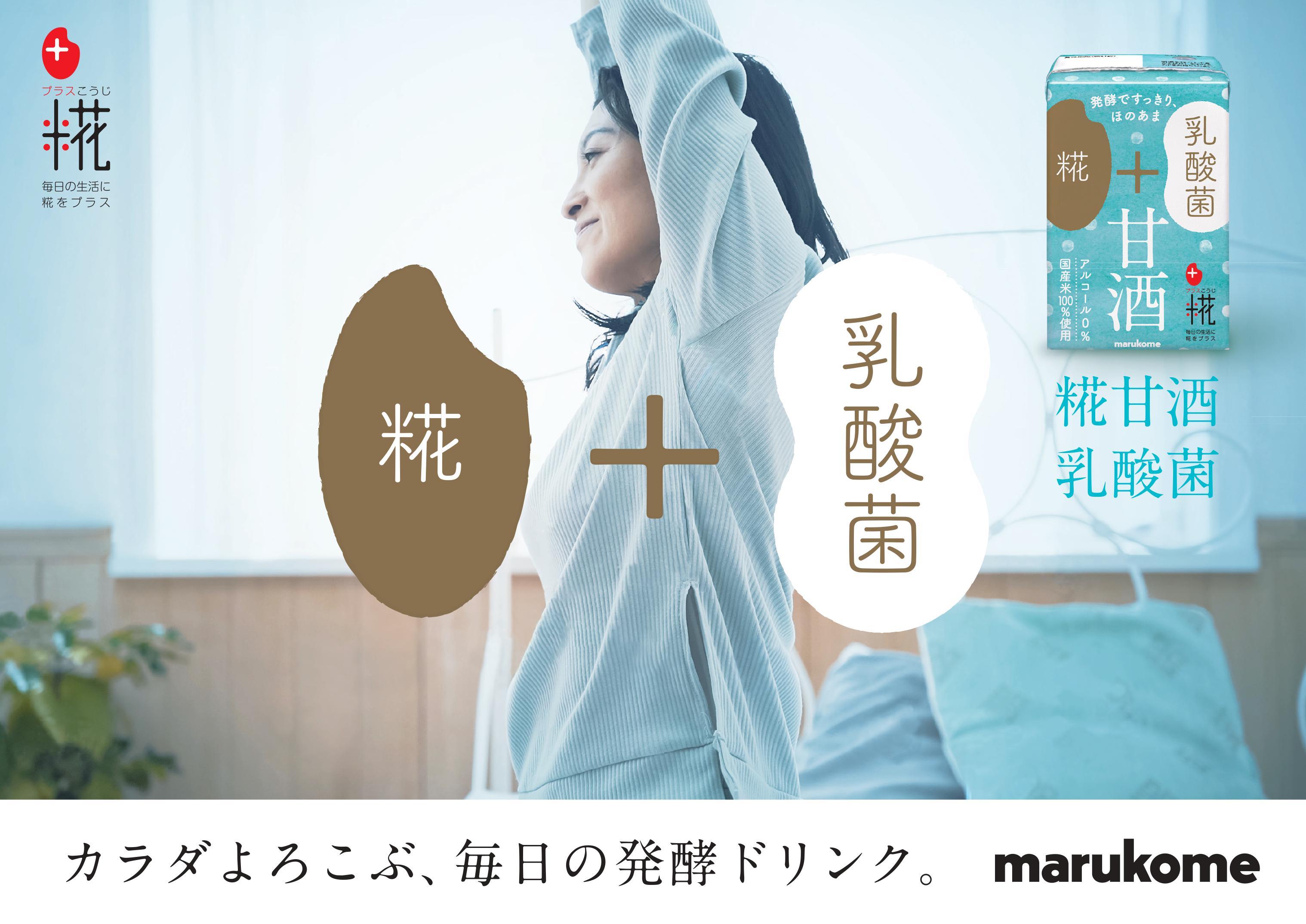マルコメ　プラス糀　糀甘酒LL　乳酸菌　100ml×12本
