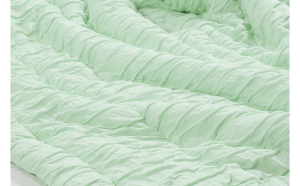 【ライトグリーン】ましゅまろベビー掛布団