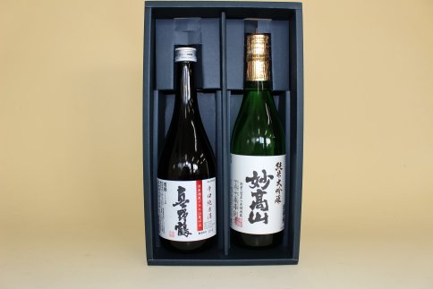 ★全国新酒鑑評会『金賞受賞』★ 辛口純米・純米大吟醸2本セット（真野鶴・妙高山）