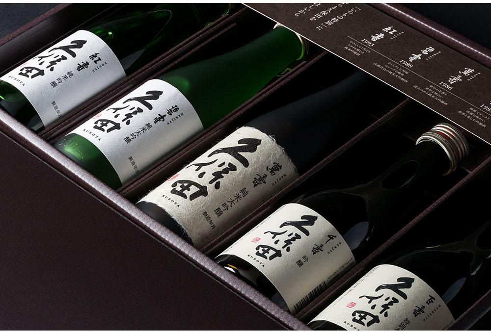 久保田　飲み比べ5本セット（萬寿、碧寿、紅寿、千寿、百寿）