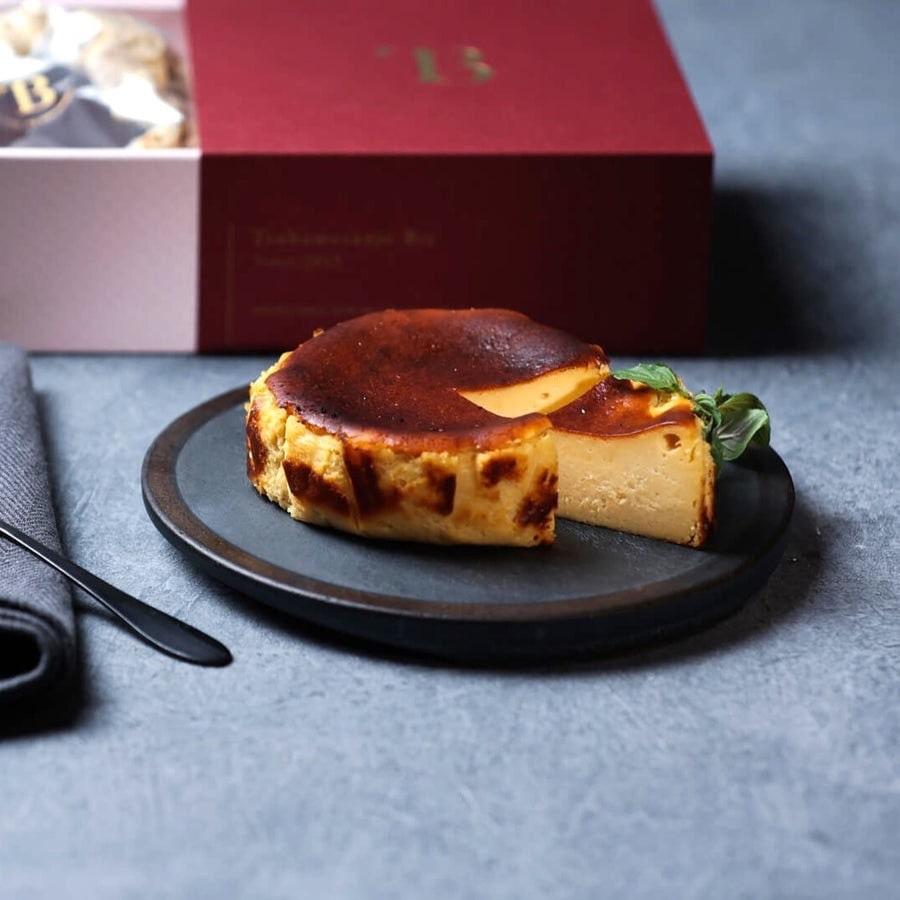 笹川流れの塩バスクチーズケーキ　350g×1