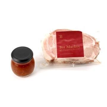 三条産　下田豚の低温調理(64度で7時間)＋Bit特製ガーリックソース