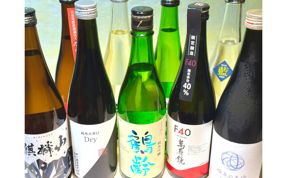 吟撰!!新潟の甘口・中口・辛口お楽しみセット(720ml×3本)