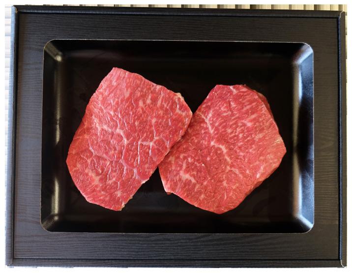 雪室熟成にいがた和牛モモステーキ用（200ｇ×2枚）