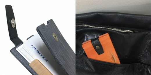 【百年物語プロジェクト】 名刺入れ タテ型コンパクト 『ブルー』