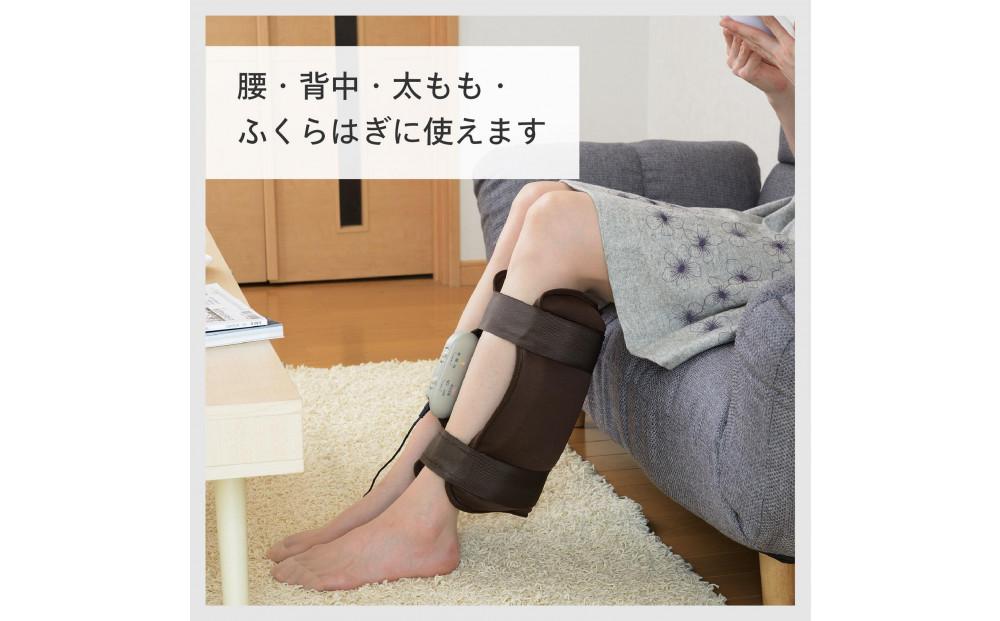 【ふるさと納税】 【EM-2538BR-A38】シートマッサージャー×新潟湯めぐり入浴剤６セット