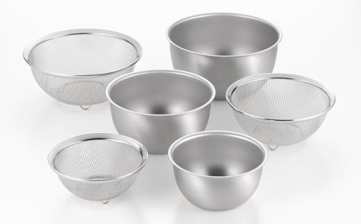深型ボウル＆ザルセット6P