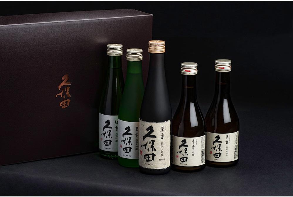 久保田　飲み比べ5本セット（萬寿、碧寿、紅寿、千寿、百寿）