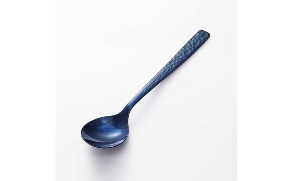 YUEN(PVD BLUE)10pcsペアディナーセット