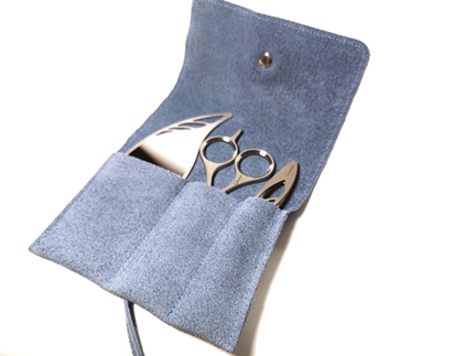 【百年物語プロジェクト】Grooming Kit 本革ケース入 3点セット