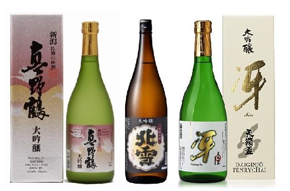 にいがたの酒【大吟醸～佐渡編】720ml×3　新潟　新潟県　日本酒　ふるさと納税