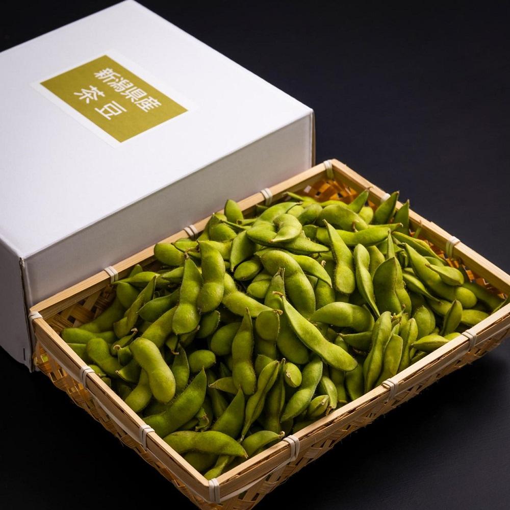 先行予約【新潟県産】くろさき茶豆　【１.５ｋｇ】　2026年8月～順次発送　新潟　新潟県　枝豆　えだまめ　茶豆　おつまみ　お取り寄せ　グルメ　1.5kg　豆