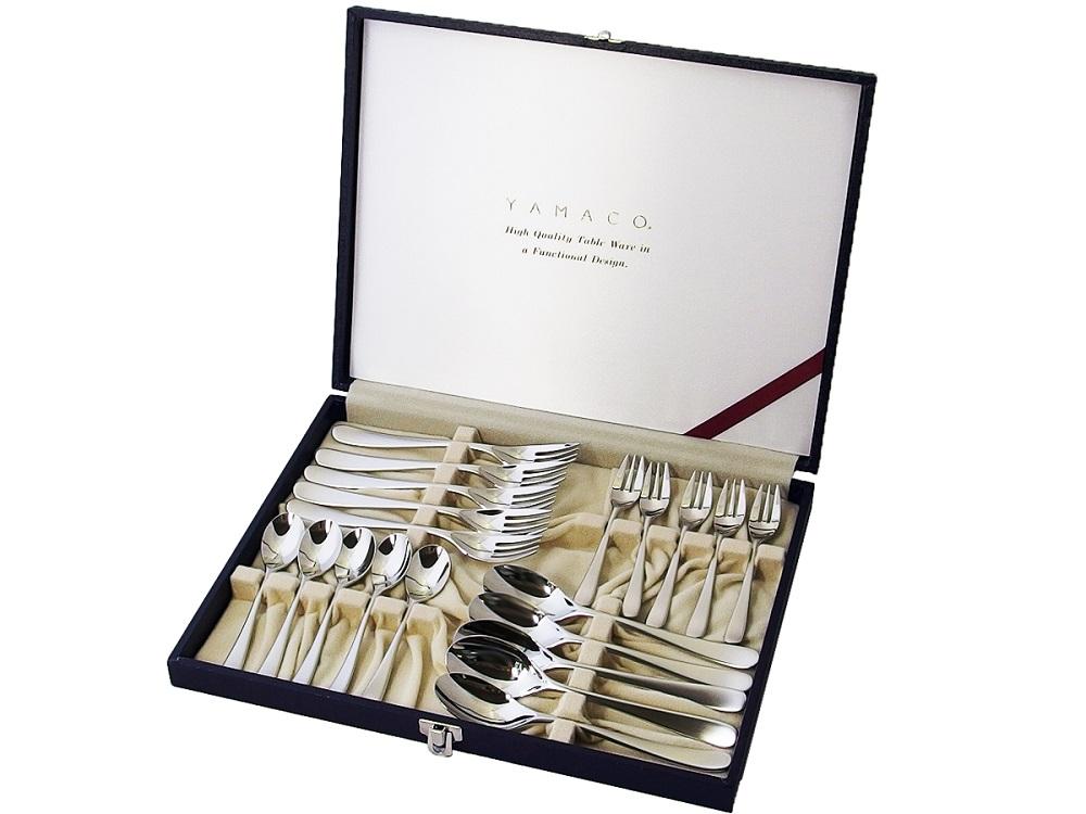 YAMAZAKIカトラリー　アクアティック（ICE）20pcsデザートセット