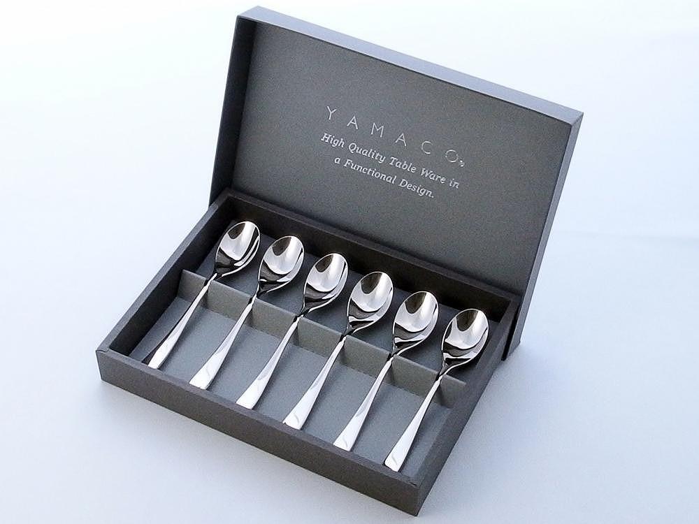 YAMAZAKIカトラリー アクアティック（Bright）ティースプーン6pcs セット