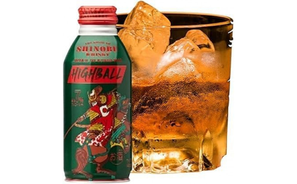 越ノ忍ウイスキーハイボール380ml×12本/Alc.8％