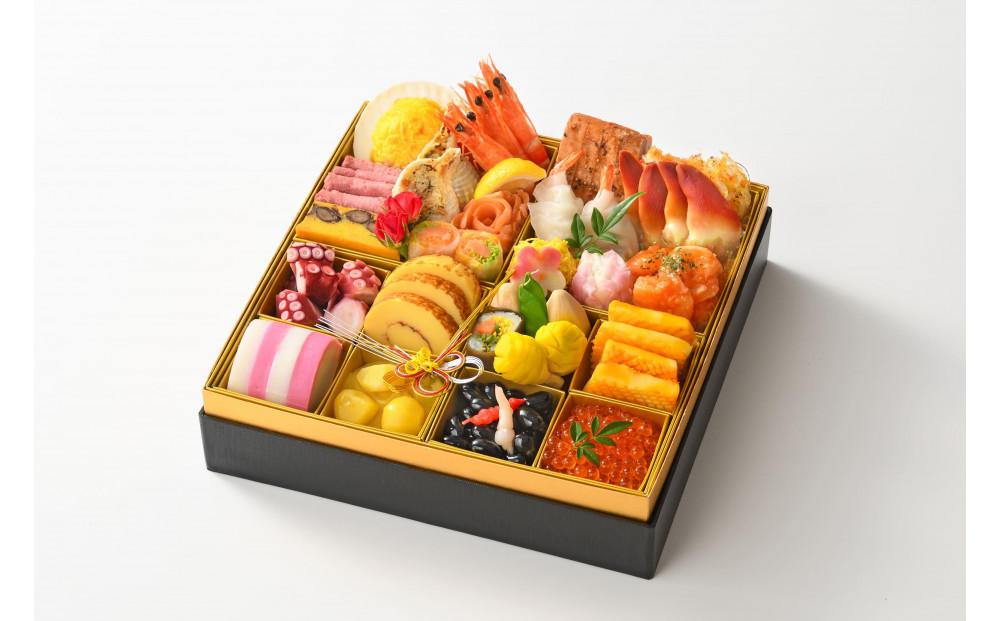 【ANAクラウンプラザホテル新潟】生おせち　和洋中一段重　平安（2025年12月31日着）