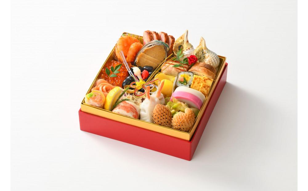 【ＡＮＡクラウンプラザホテル新潟】生おせち　和洋中一段重　招福（2025年12月31日着）