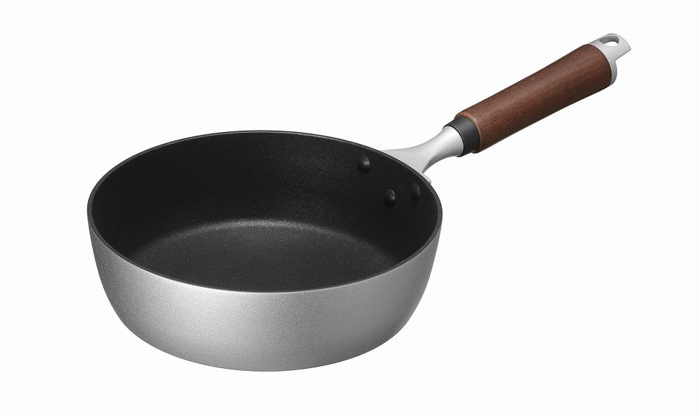 MB-3033 煌匠（こうしょう）木柄深型フライパン20cm「和平フレイズ」