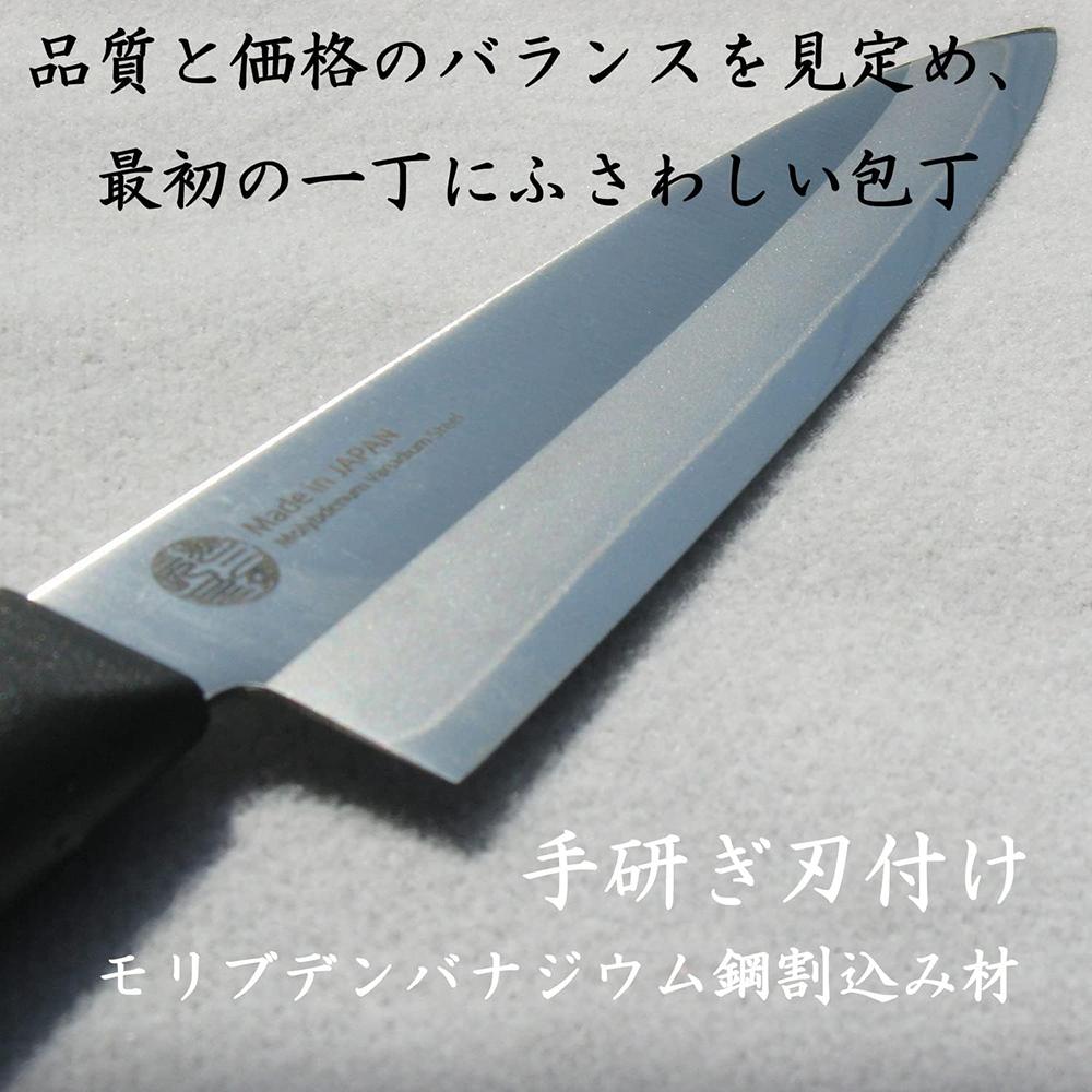 ナガオ ペティナイフ 小型包丁 刃渡り140mm モリブデンバナジウム鋼