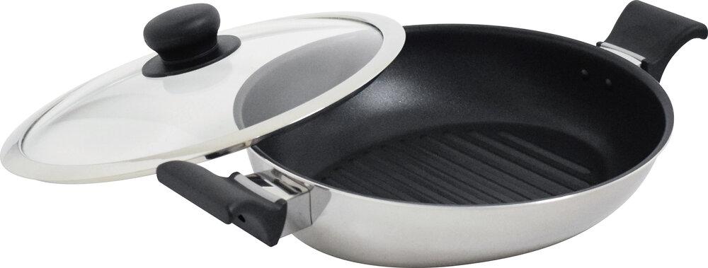 クワトロプラスIH グリルパン26cm