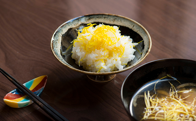 伝統野菜食用菊りゅうのひげ　ごはんのお供セット