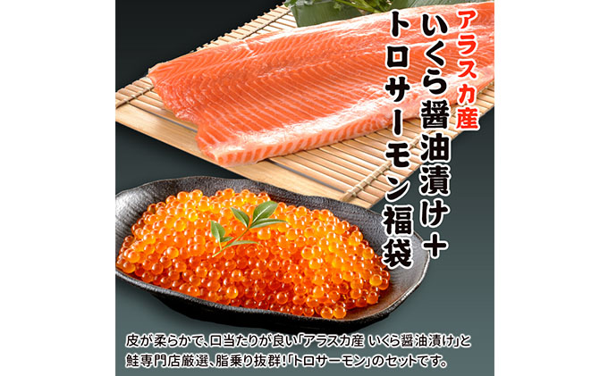 いくら醤油漬け200g＋刺身サーモン800g