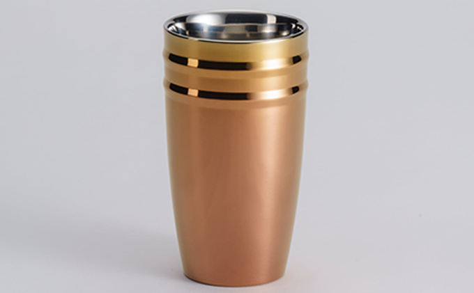 LIFE UW FACTORY タンブラーカラー（ライン2本）レインボー