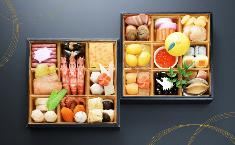 おせち すき焼き 京料理たん熊北店監修和風おせち2段重 新潟県産すき焼き肉セット 肉 お肉 牛肉 豚肉 京料理 お正月 お祝い ※配送不可:北海道、中国地方、四国、九州、沖縄、離島